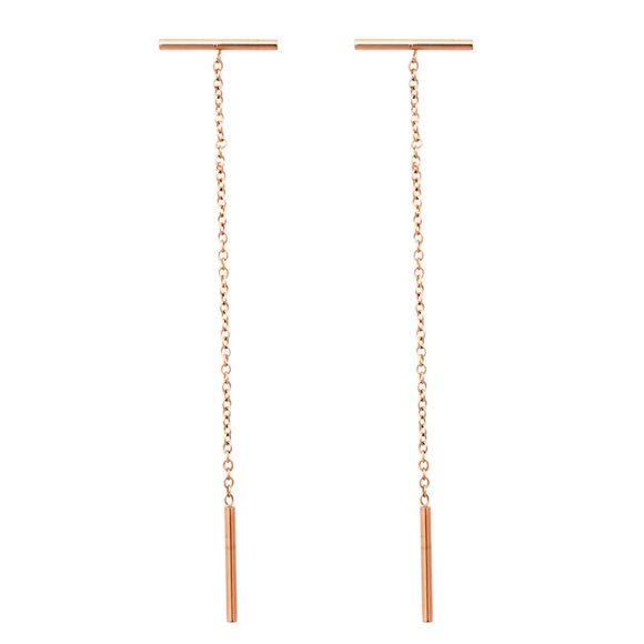 Summer & Rose Jewelry - Rose Gold Elena Earrings